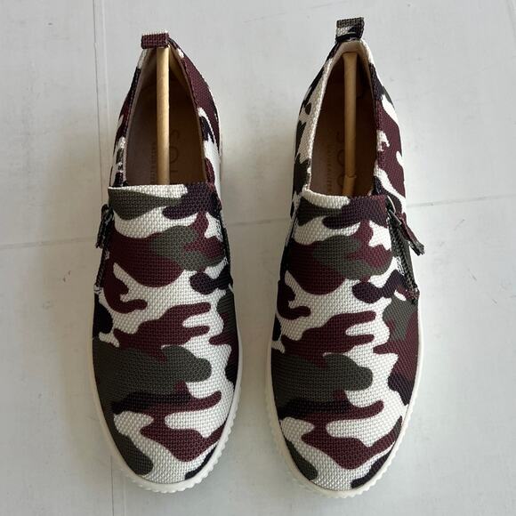 SOUL Naturalizer Multicolor Camouflage Sneakers - Picture 2 of 10